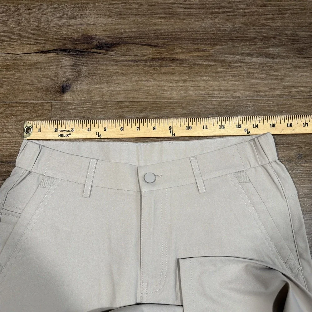 Jack Archer Pants Mens 30x30 Oak Khaki Performance Stretch Golf Travel Casual